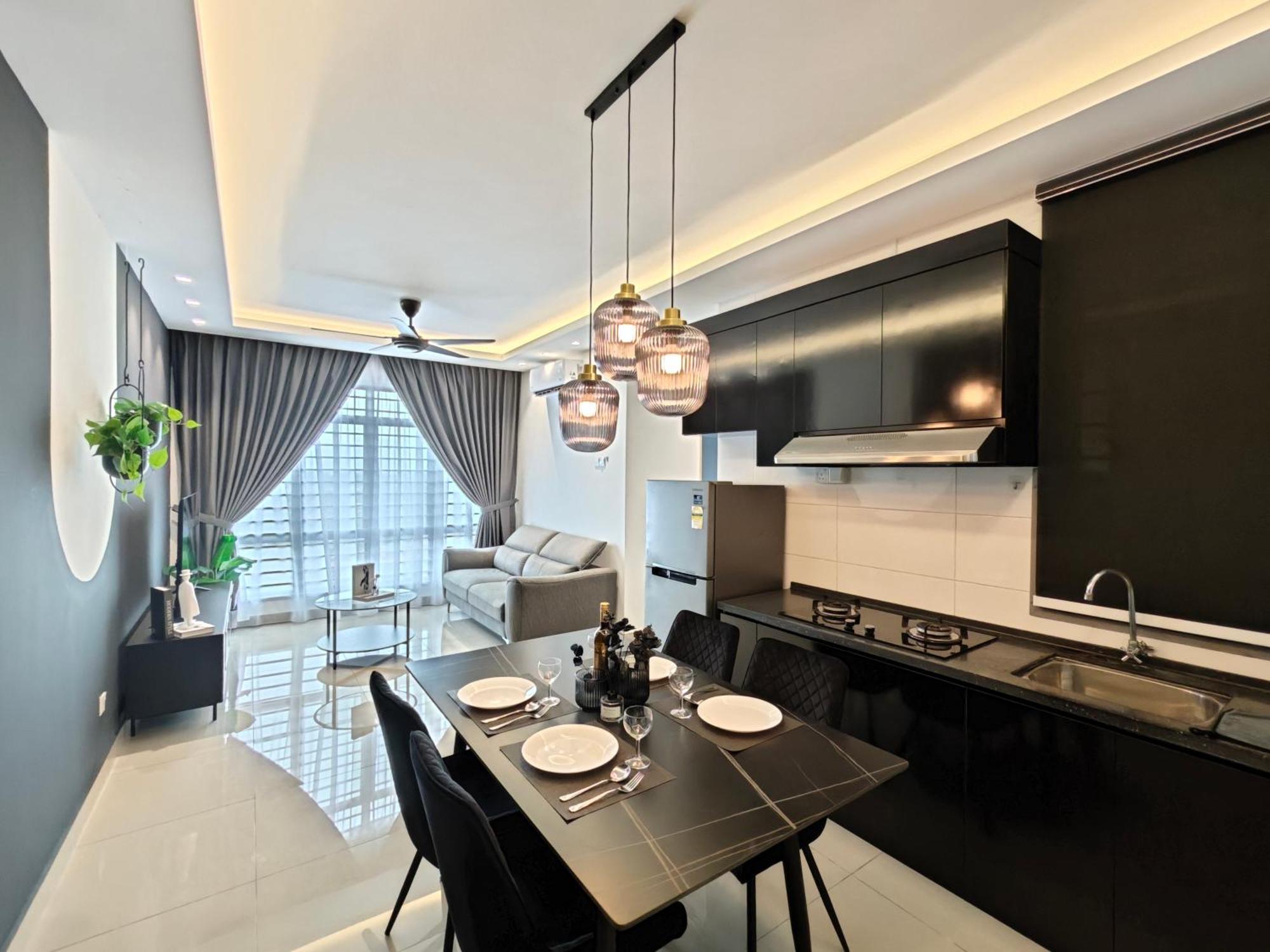 Ferienwohnung Arc Austin Hills Residensi By Antlerzone Johor Bahru Exterior foto